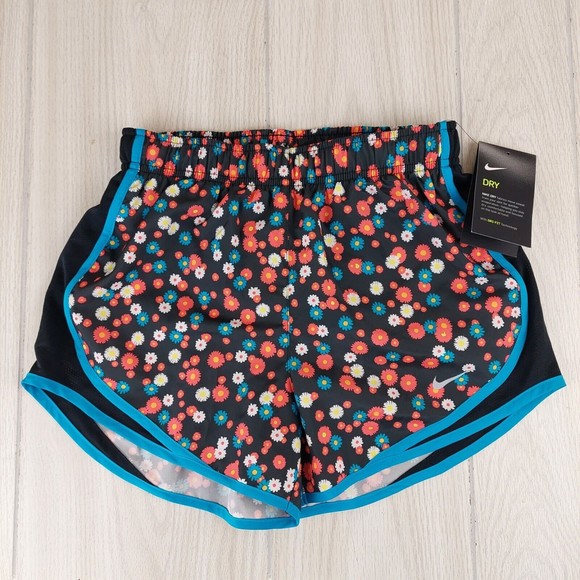 Nike Pants - Nike Dri-Fit Running‎ Shorts Womens XS Floral Daiseys Print New With Tags